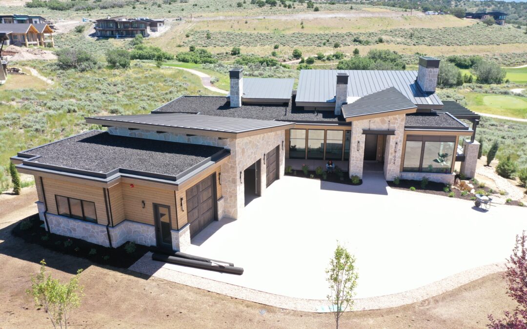 Low Slope Roofing in Park City. Best Materials, Design Tips & Drainage Solutions