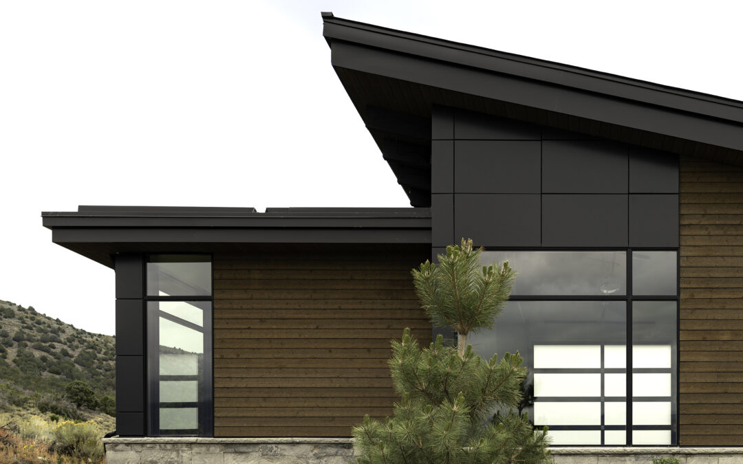 Exterior Material Combinations for Modern Mountain Homes