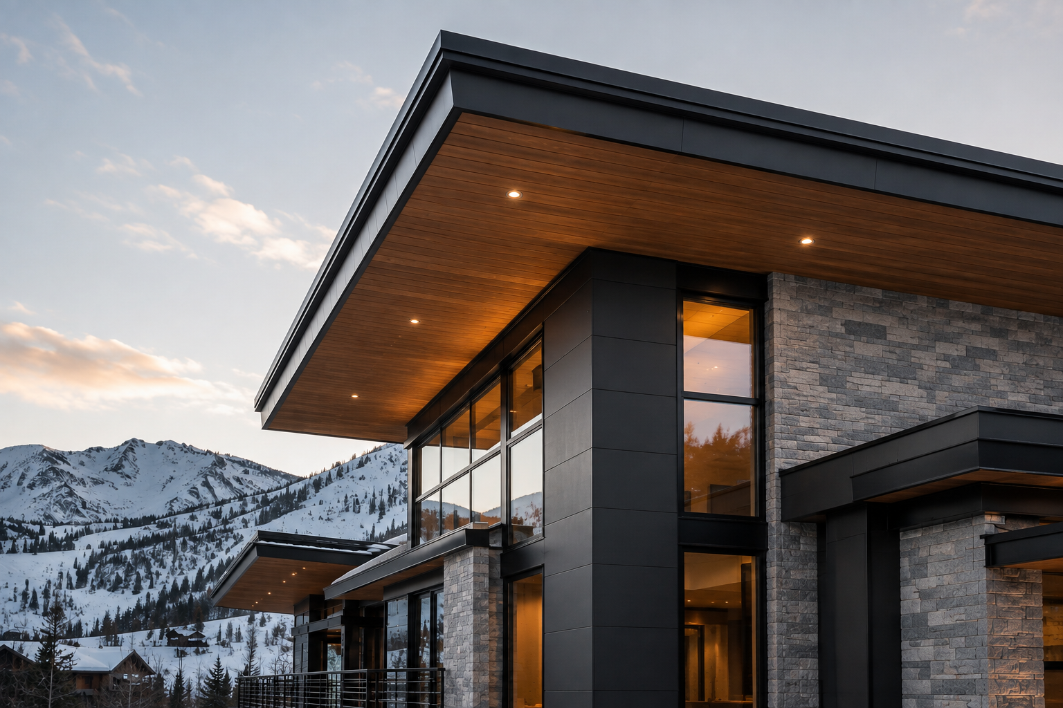 Roof overhangs